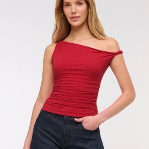 Abercrombie Asymmetrical Twist Top *NWT*